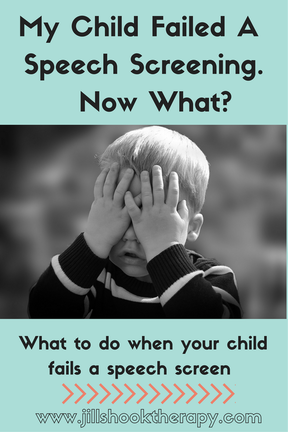 What to do when your child fails a speech screen